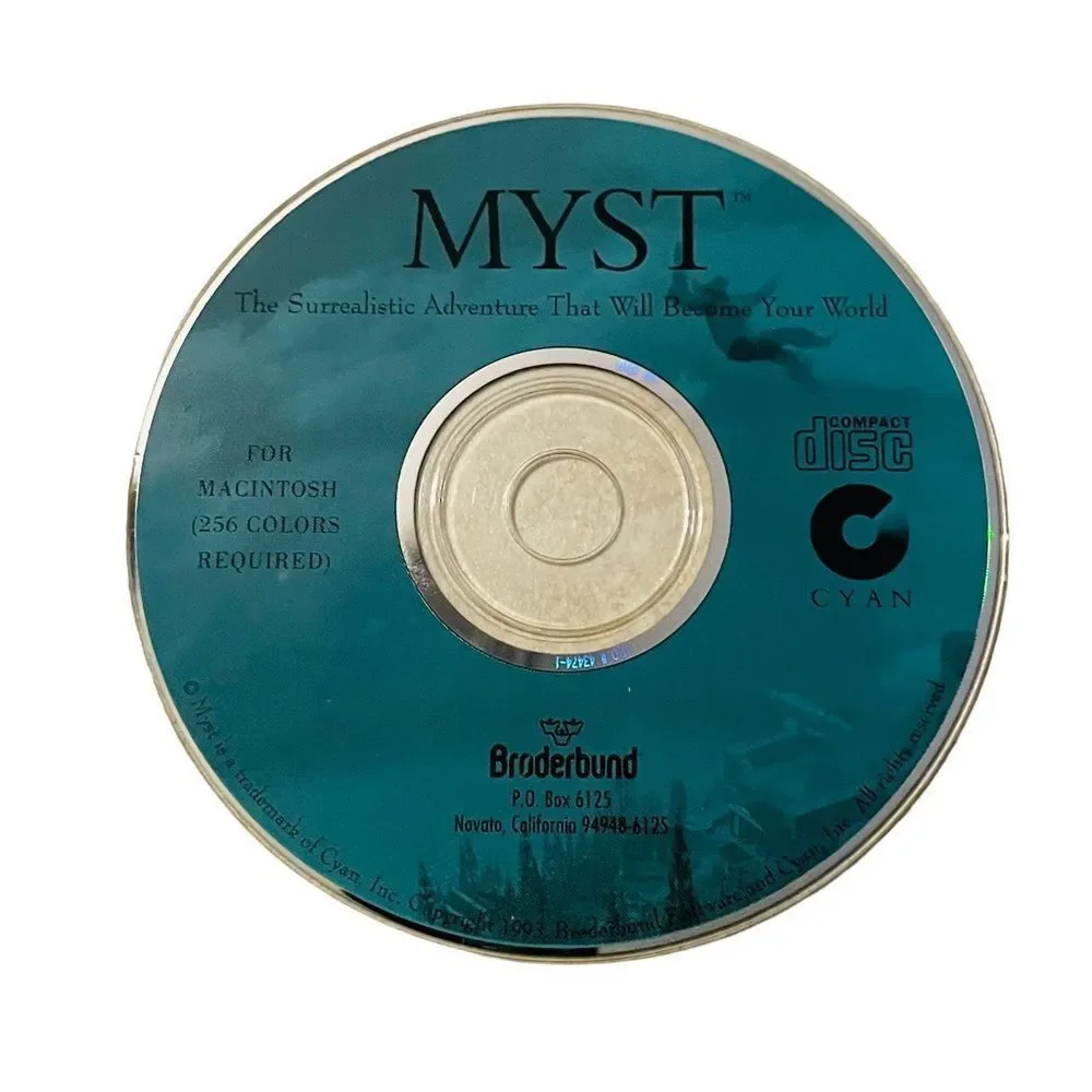 10/$25🦋 Myst for Macintosh Computer Game